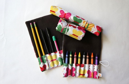 Abe's Market Crayon Roll only $8.50 Shipped