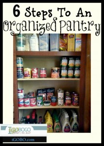 6 Steps To An Organized Pantry