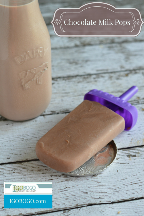 Chocolate Milk Pops