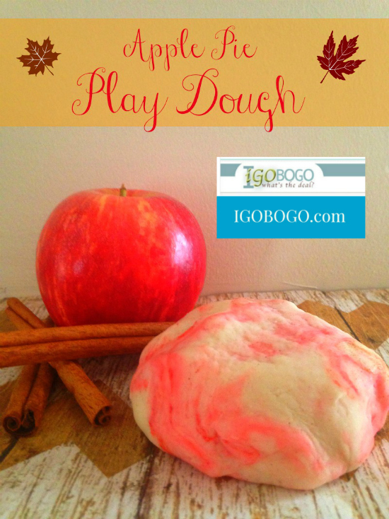 DIY Apple Pie Play Dough