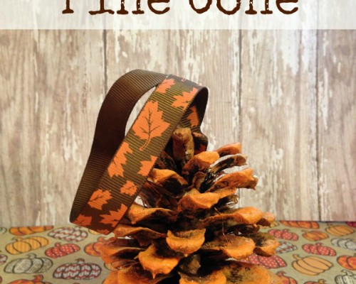 Pumpkin Scented Pine Cone