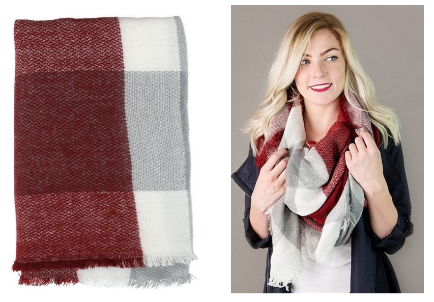 Cute! Blanket Scarves only $12.95 Shipped