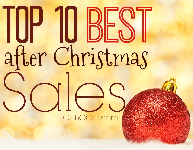 Top 10 Best After Christmas Sales 2016