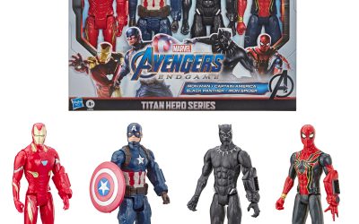 Marvel Avengers Action Figures – 4 Pack Only $20